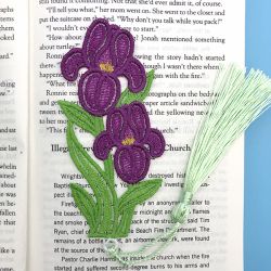 FSL Floral Bookmark 06 machine embroidery designs