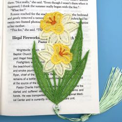 FSL Floral Bookmark 11 machine embroidery designs