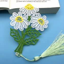 FSL Floral Bookmark 12 machine embroidery designs