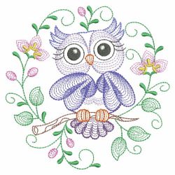 Colorful Cute Owls 05(Sm) machine embroidery designs