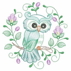 Colorful Cute Owls 06(Lg) machine embroidery designs