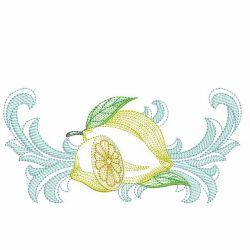 Vintage Fruit Borders 04 machine embroidery designs