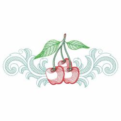 Vintage Fruit Borders 07 machine embroidery designs
