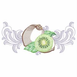 Vintage Fruit Borders 08 machine embroidery designs