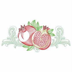 Vintage Fruit Borders 09 machine embroidery designs