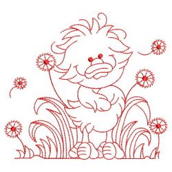 Redwork Cute Animals 10(Md) machine embroidery designs