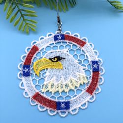 FSL 4th of July Eagle 01 machine embroidery designs