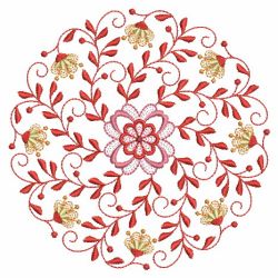 Flower Circle Quilts 05(Md) machine embroidery designs