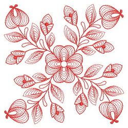 Redwork Baltimore Quilts 03(Sm) machine embroidery designs