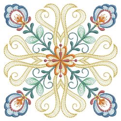 Rippled FLowers Quilts 08(Md) machine embroidery designs