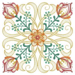 Rippled FLowers Quilts 10(Lg) machine embroidery designs