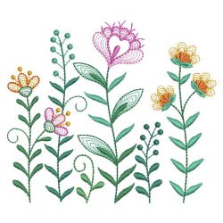 Heirloom Garden Flowers 05(Md) machine embroidery designs