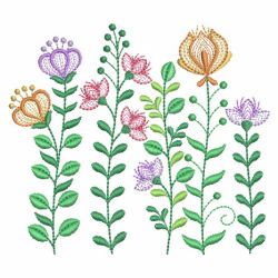 Heirloom Garden Flowers 07(Sm) machine embroidery designs