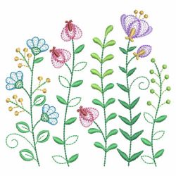 Heirloom Garden Flowers 09(Lg) machine embroidery designs