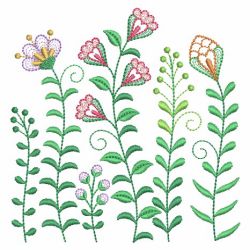 Heirloom Garden Flowers 10(Sm) machine embroidery designs