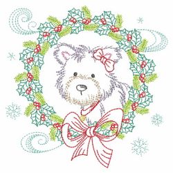 Christmas Dogs(Lg) machine embroidery designs