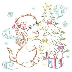 Christmas Dogs 02(Md) machine embroidery designs