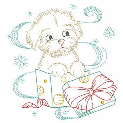 Christmas Dogs 06(Sm) machine embroidery designs