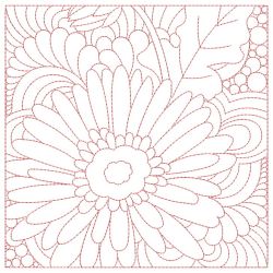 Trapunto Autumn Floral Quilts(Sm) machine embroidery designs