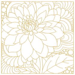 Trapunto Autumn Floral Quilts 02(Md) machine embroidery designs