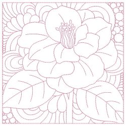 Trapunto Autumn Floral Quilts 04(Md) machine embroidery designs