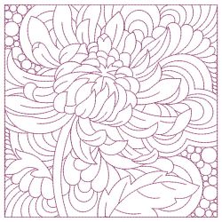 Trapunto Autumn Floral Quilts 06(Md) machine embroidery designs