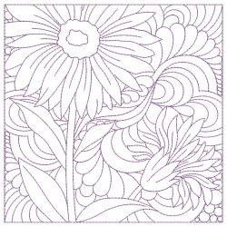 Trapunto Autumn Floral Quilts 08(Md)