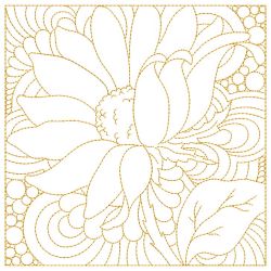 Trapunto Autumn Floral Quilts 09(Sm) machine embroidery designs