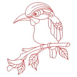 Redwork Birds 02(Lg) machine embroidery designs