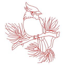 Redwork Birds 03(Md) machine embroidery designs