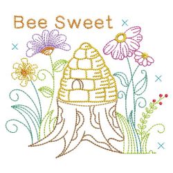 Bee and Honey 03(Md) machine embroidery designs