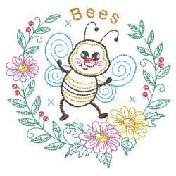 Bee and Honey 06(Sm) machine embroidery designs