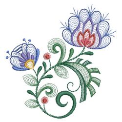 Heirloom Polish Flowers 06(Sm) machine embroidery designs