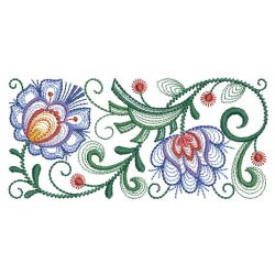 Heirloom Polish Flowers 07(Md) machine embroidery designs