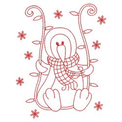 Redwork Folk Art Christmas 03(Md) machine embroidery designs