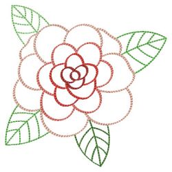 Gradient Flower Outlines 02(Sm) machine embroidery designs