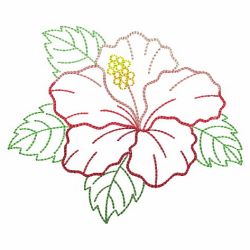 Gradient Flower Outlines 06(Sm) machine embroidery designs