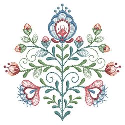 Rippled Flower Decor Quilts 02(Sm) machine embroidery designs