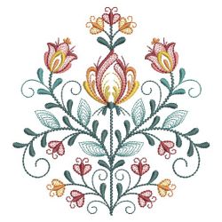 Rippled Flower Decor Quilts 04(Sm)
