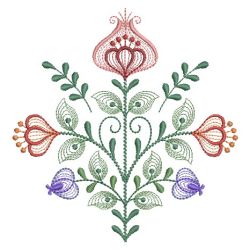 Rippled Flower Decor Quilts 07(Md) machine embroidery designs