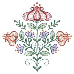 Rippled Flower Decor Quilts 09(Sm) machine embroidery designs