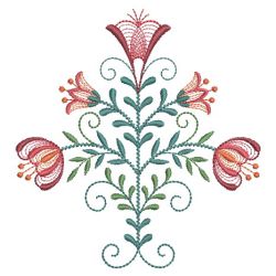 Rippled Flower Decor Quilts 10(Sm) machine embroidery designs