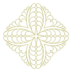 Rippled Flower Decor Quilts 14(Lg)