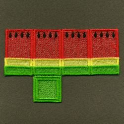 FSL Watermelon Table Set  06 machine embroidery designs
