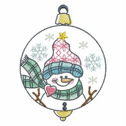 Winter Snowmen 05 machine embroidery designs