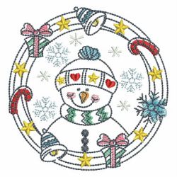 Winter Snowmen 09 machine embroidery designs