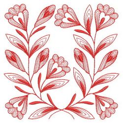 Redwork Baltimore Quilts 09(Lg) machine embroidery designs