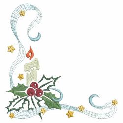 Christmas Corners 02(Md) machine embroidery designs