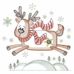 Vintage Folk Art Christmas 01(Md) machine embroidery designs