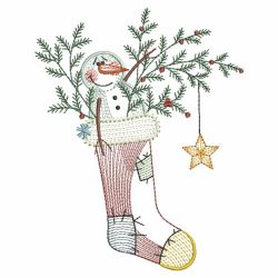 Vintage Folk Art Christmas 03(Lg)